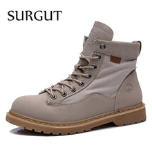 Load image into Gallery viewer, SURGUT Men Outdoor Autumn Winter Ankle Boots