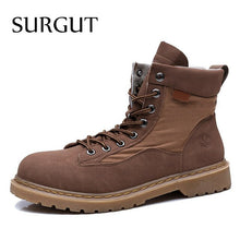 Load image into Gallery viewer, SURGUT Men Outdoor Autumn Winter Ankle Boots