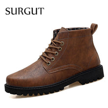 Load image into Gallery viewer, SURGUT 2019 Casual Split Leather Boots