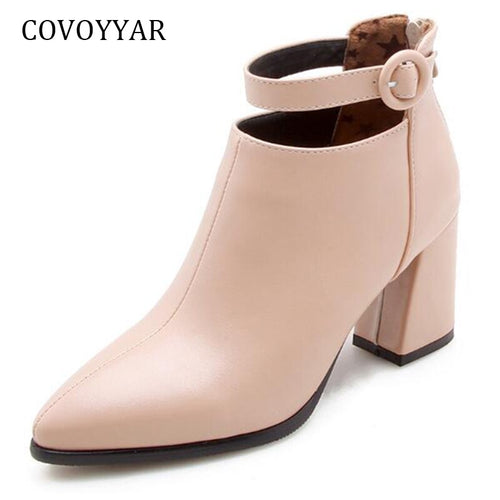 COVOYYAR 2019 New Women Ankle Boots