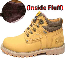 Load image into Gallery viewer, SURGUT Brand Super Warm Men's Winter Leather Men Waterproof