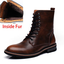 Load image into Gallery viewer, SURGUT Men Motorcycle Boots