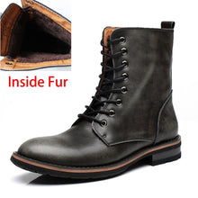 Load image into Gallery viewer, SURGUT Men Motorcycle Boots