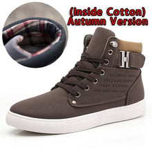 Load image into Gallery viewer, SURGUT Men Shoes 2019 New Winter Front Lace-Up Casual Ankle Boots